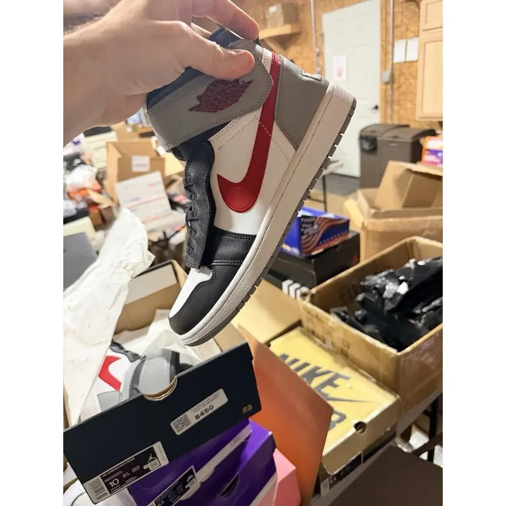 Size 10 - Air Jordan 1 FlyEase High Particle Grey